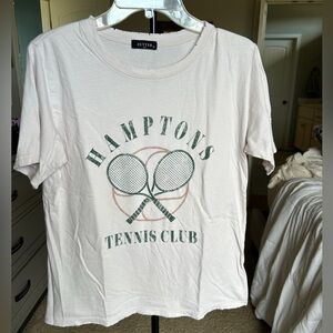 Off White Hamptons Tennis Club T-Shirt women’s size medium